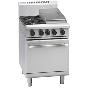 waldorf 800 series rn8413g - 600mm gas range static oven