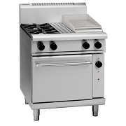 waldorf 800 series rn8513g - 750mm gas range static oven