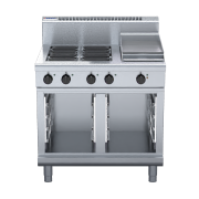 waldorf 800 series rn8603e-cb - 900mm electric cooktop  cabinet base