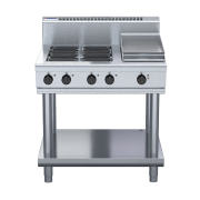 waldorf 800 series rn8603e-ls - 900mm electric cooktop  leg stand