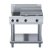 waldorf 800 series rn8606e-ls - 900mm electric cooktop  leg stand
