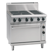 waldorf 800 series rn8619e - 900mm electric range static oven
