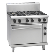 waldorf 800 series rn8619ge - 900mm gas range electric static oven