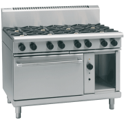 waldorf 800 series rn8813gc - 1200mm gas range convection oven