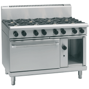 waldorf 800 series rn8810g - 1200mm gas range static oven