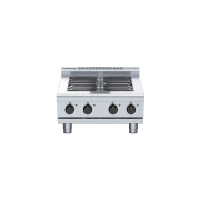 waldorf 800 series rnl8400e-b - 600mm electric cooktop low back version  bench model