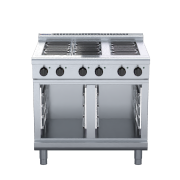waldorf 800 series rnl8600e-cb - 900mm electric cooktop low back version  cabinet base
