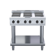 waldorf 800 series rnl8600se-ls - 900mm electric cooktop sealed hobs  low back version - leg stand