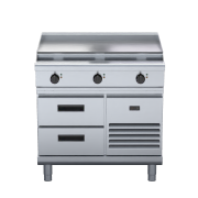 waldorf 800 series rnl8609e-rb - 900mm electric cooktop low back version  refrigerated base