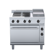 waldorf 800 series rnl8613ec - 900mm electric range convection oven low back version