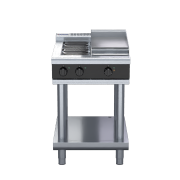 waldorf bold rnlb8403e-ls - 600mm electric cooktop low back version - leg stand