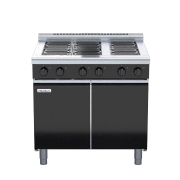waldorf bold rnlb8600e-cd - 900mm electric cooktop low back version - cabinet base
