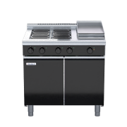 waldorf bold rnlb8603e-cd - 900mm electric cooktop low back version - cabinet base