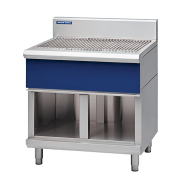 blue seal evolution series sf90-cb - 900mm solid fuel grill - cabinet base