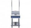 blue seal evolution series b60s-ls - 600mm bench top with salamander support - leg stand