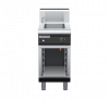 waldorf bold bm8450eh-cb-b0 450mm electric bain marie on cabinet base and high splashback