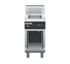 waldorf cue bm8450eh-cb-c0 450mm electric bain marie on cabinet base and high splashback