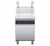 waldorf cue bt8600shdrw-cd-c0 600mm bench top with salamander support and drawer salamander support and high splashback