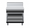 waldorf bold bt8900hdrw-ob-b0 900mm bench top on open base and high splashback