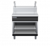 waldorf bold bt8900sh-ob-b0 900mm bench top with salamander support salamander support and high splashback