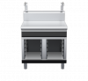 waldorf bold bt8900shdrw-cb-b0 900mm bench top with salamander support salamander support with drawer and high splashback
