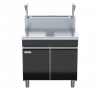 waldorf bold btb8900s-cd - 900mm bench top with salamander support - cabinet base