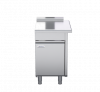 waldorf 800 series btl8550-cd-rh - 550mm bench top low back version - cabinet base with fixed front panel