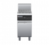 waldorf cue ch8450gh-cd-c0 450mm gas chargrill / barbecue on cabinet base with door and high splashback