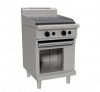 waldorf 800 series chl8600g-cb - 600mm gas chargrill low back version - cabinet base