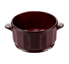 aladdin temp-rite dm103b - 8oz / 230ml dimensions high heat round bowl - burgundy