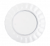 aladdin temp-rite dmt205 - 6 / 165mm side dish round side plate - clear