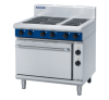 blue seal evolution series e506d - 900mm electric range static oven