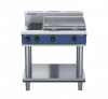 blue seal evolution series e516b-ls - 900mm electric cooktop  leg stand