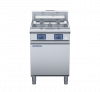 blue seal evolution series e66e - 600mm twin pan electric fryer