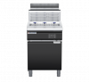 waldorf bold fn8130geh-b0 600mm gas fryer with electronic control and high splashback