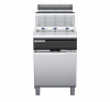 waldorf cue fn8130gh-c0 600mm gas fryer with mechanical control and high splashback