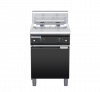 waldorf bold fn8235eh-b0 600mm electric fryer with mechanical control and high splashback