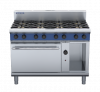 blue seal evolution series g508d - 1200mm gas range static oven