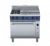 blue seal evolution series g56b - 900mm gas range convection oven