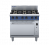 blue seal evolution series g56d - 900mm gas range convection oven
