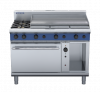 blue seal evolution series g58a - 1200mm gas range convection oven