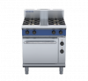 blue seal evolution series ge505d - 750mm gas range electric static oven