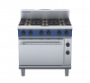 blue seal evolution series ge506d - 900mm gas range electric static oven