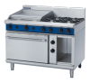 blue seal evolution series ge508b - 1200mm gas range electric static oven