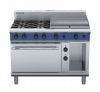 blue seal evolution series ge508b - 1200mm gas range electric static oven