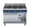 blue seal evolution series ge508d - 1200mm gas range electric static oven