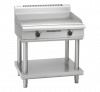 waldorf 800 series gpl8900e-ls - 900mm electric griddle low back version - leg stand