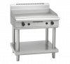 waldorf 800 series gpl8900g-ls - 900mm gas griddle low back version  leg stand