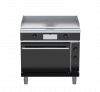 waldorf bold gplb8910ec - 900mm electric griddle convection oven range low back version