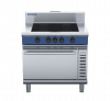 blue seal evolution series in54f - 900mm induction range convection oven